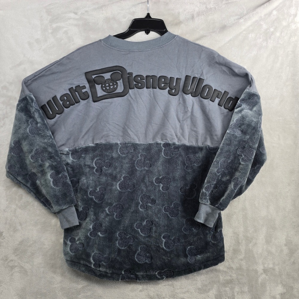 Disney Spirit‎ Jersey Disney World Velour Mickey Mouse icon Sweatshirt  Small